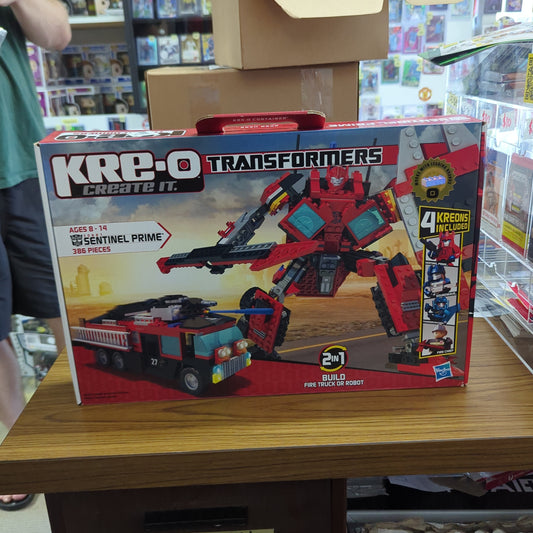 Kreo Transformers Autobot Sentinel Prime Build Set 30687 Firetruck OR Robot FRENLY BRICKS - Open 7 Days