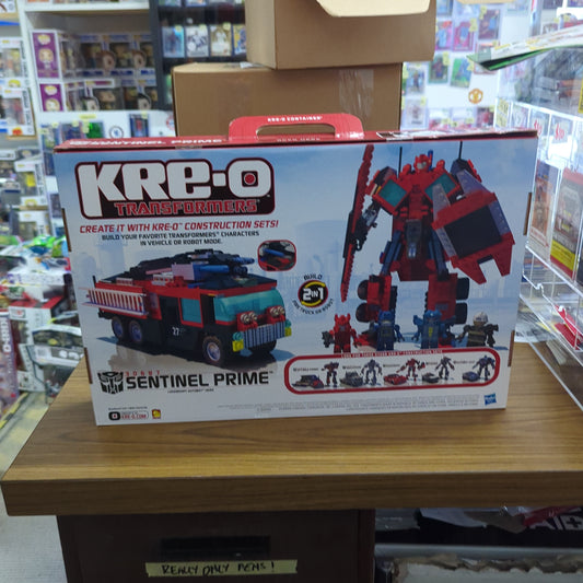 Kreo Transformers Autobot Sentinel Prime Build Set 30687 Firetruck OR Robot FRENLY BRICKS - Open 7 Days