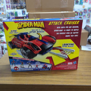 Spider-Man Attack Cruiser (Factory Sealed) W/ 4