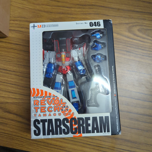 Revoltech Yamaguchi No.46 THE TRANSFORMERS STARSCREAM Figure KAIYODO JAPAN FRENLY BRICKS - Open 7 Days