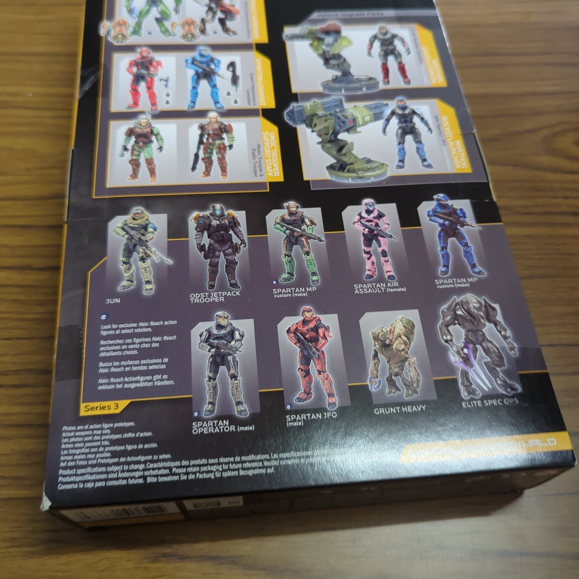 Halo Reach Series 3 UNSC TROOPER SUPPORT STAFF 2 PACK Factory Sealed Mcfarlane FRENLY BRICKS - Open 7 Days