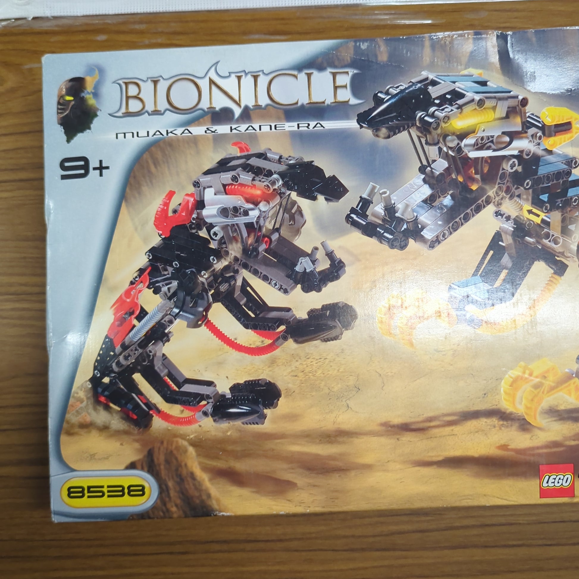 Lego Bionicle 8538 MUAKA and KANE RA - 2001 Battling Rahi - 2 Bags Still Sealed FRENLY BRICKS - Open 7 Days