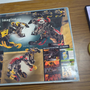 Lego Bionicle 8538 MUAKA and KANE RA - 2001 Battling Rahi - 2 Bags Still Sealed FRENLY BRICKS - Open 7 Days