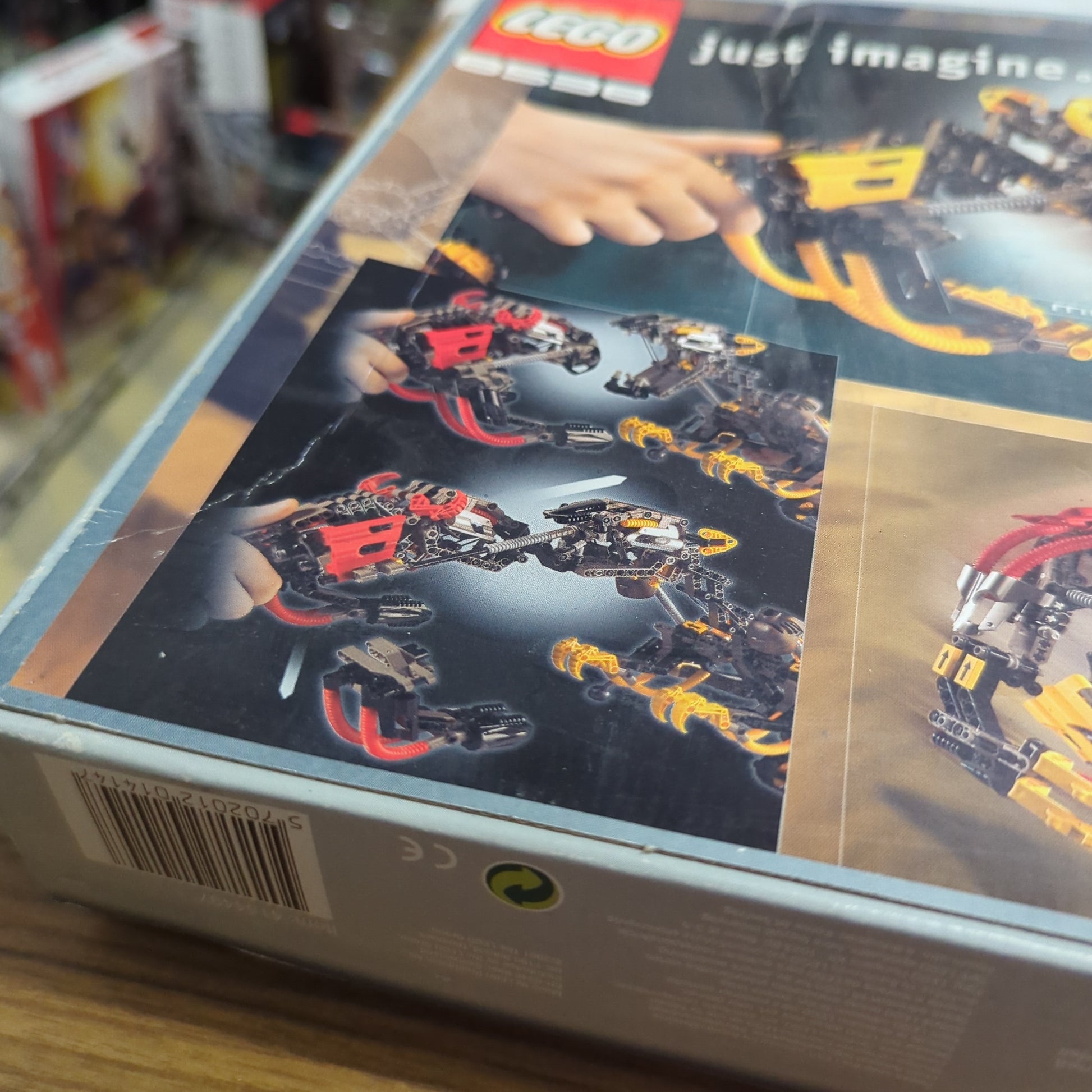 Lego Bionicle 8538 MUAKA and KANE RA - 2001 Battling Rahi - 2 Bags Still Sealed FRENLY BRICKS - Open 7 Days