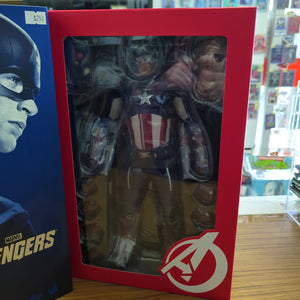 Hot Toys Movie Masterpiece 1/6 Scale Figure Captain America FRENLY BRICKS - Open 7 Days