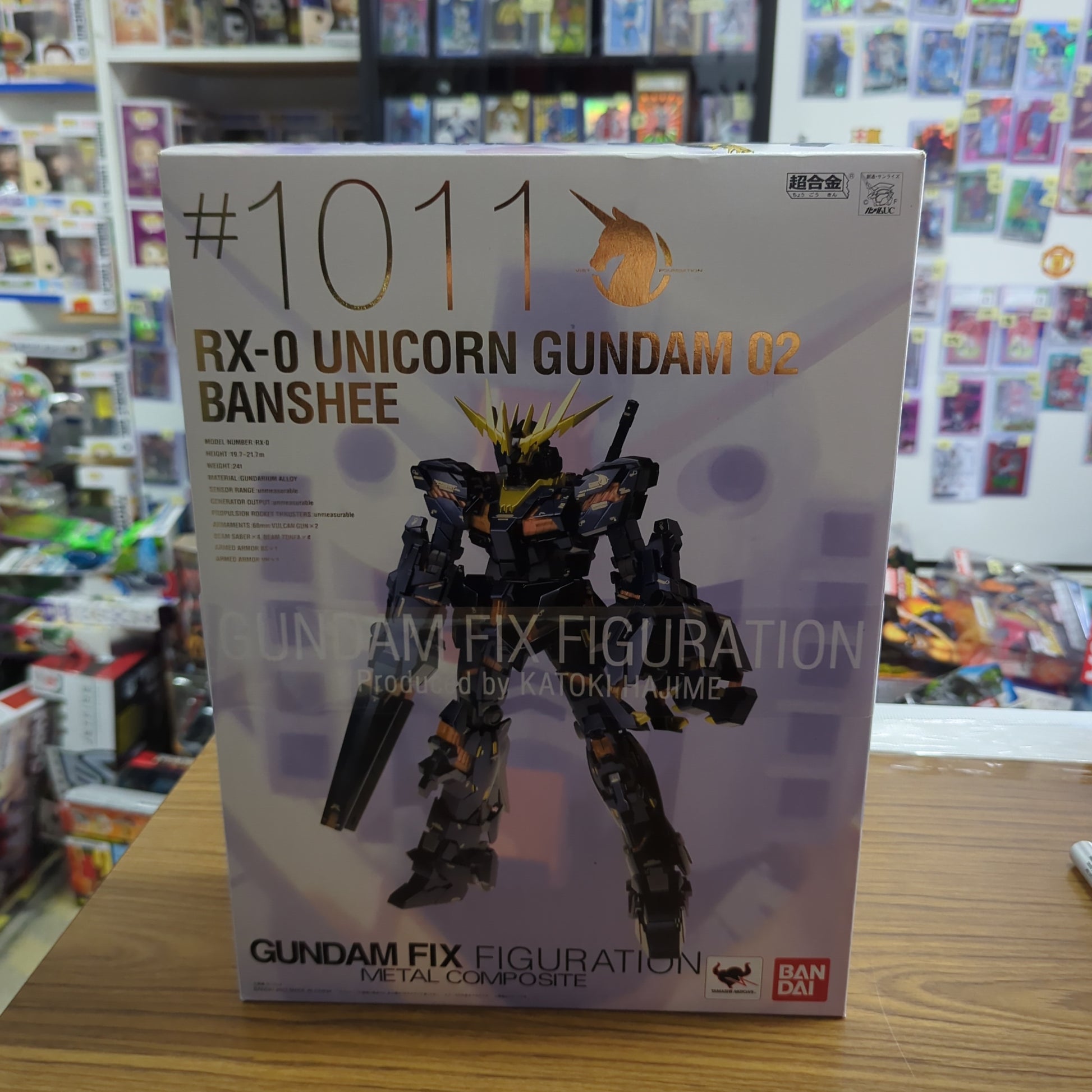 Bandai Gundam Fix Figuration Metal Composite RX-0 Unicorn Gundam 02 Banshee FRENLY BRICKS - Open 7 Days