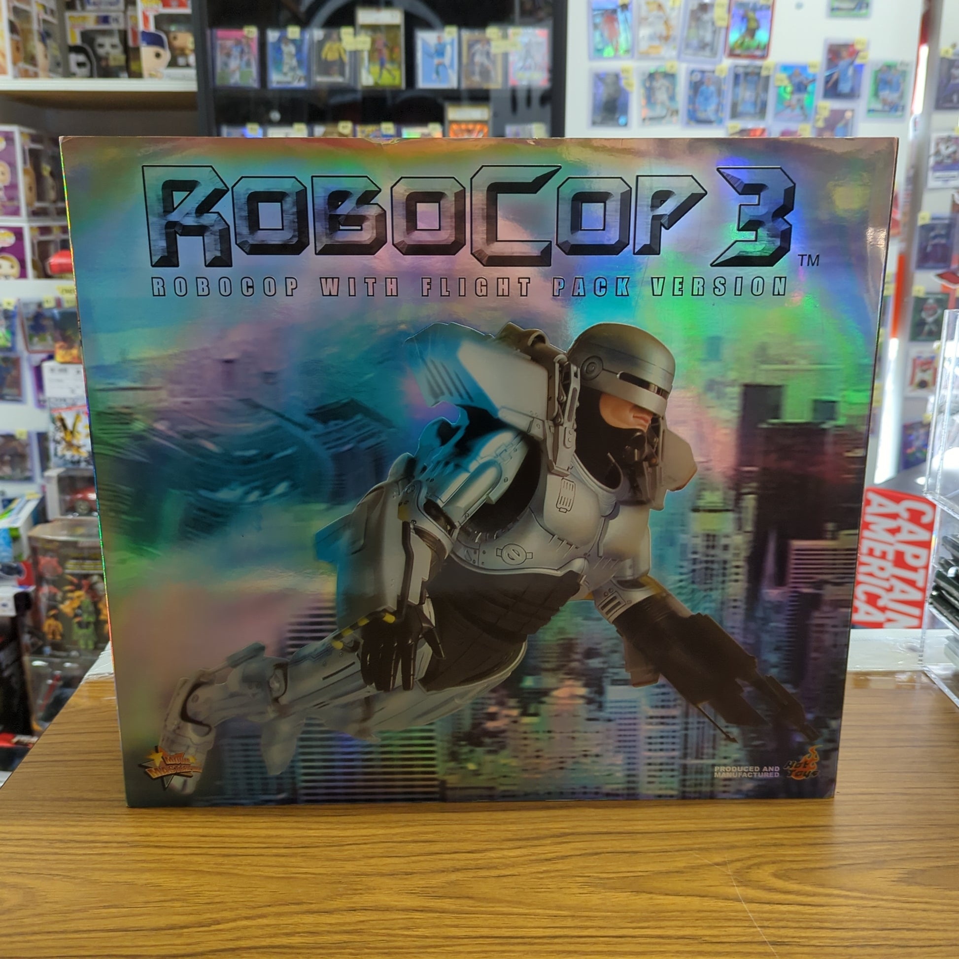 Robocop 3 with Flight Pack Version (MMS32) Robocop 1/6 Scale Movie Masterpiece FRENLY BRICKS - Open 7 Days