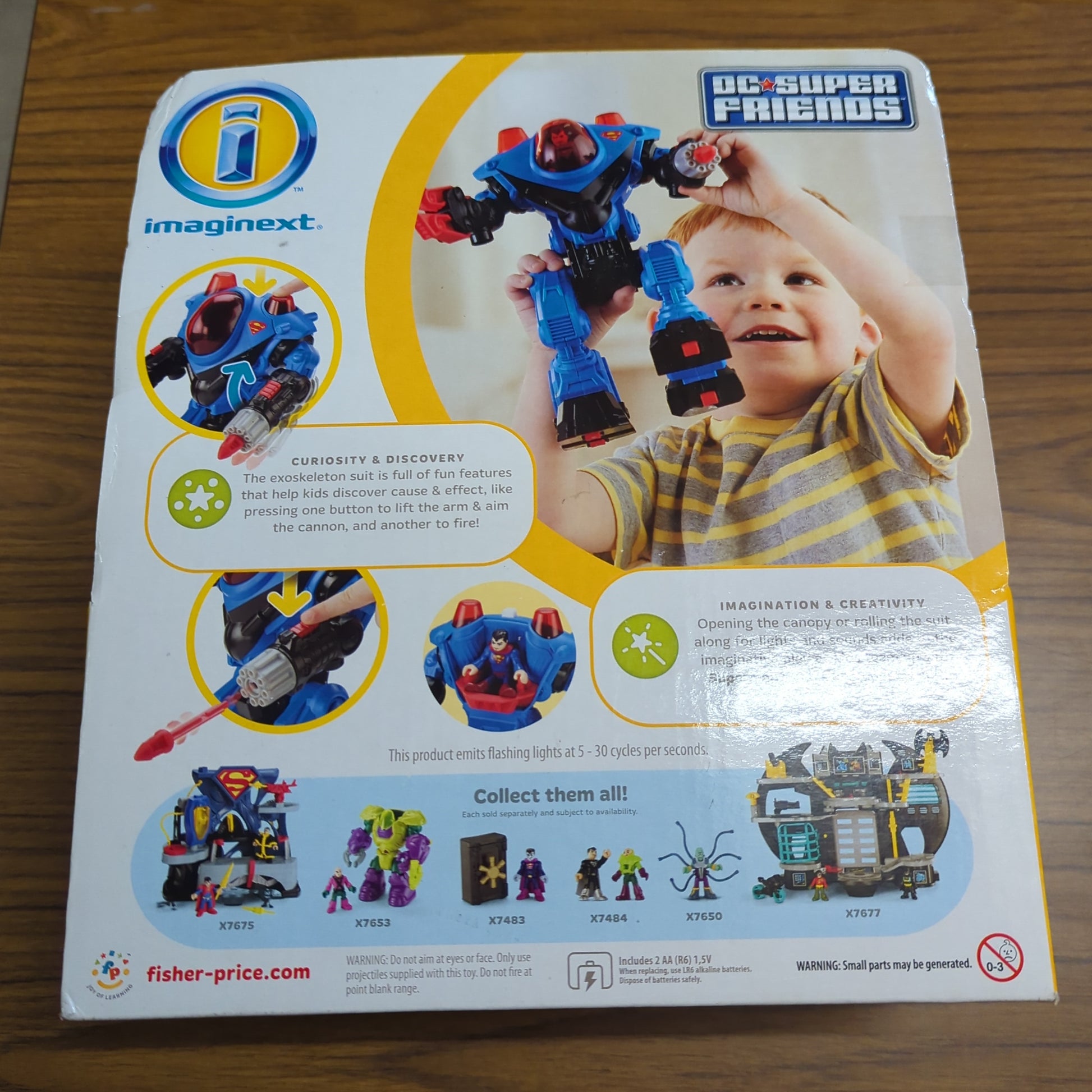 Fisher Price Imaginext Superman and Exoskeleton Suit FRENLY BRICKS - Open 7 Days