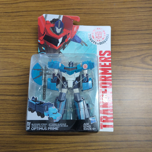 Transformers Robots in Disguise Warrior Class Blizzard Strike Optimus Prime NIB FRENLY BRICKS - Open 7 Days