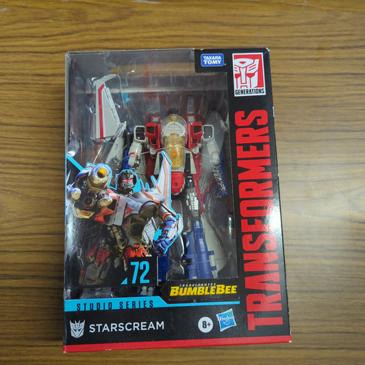 NEW Transformers Studio Series STARSCREAM Voyager Class #72 The Bumblebee Movie FRENLY BRICKS - Open 7 Days