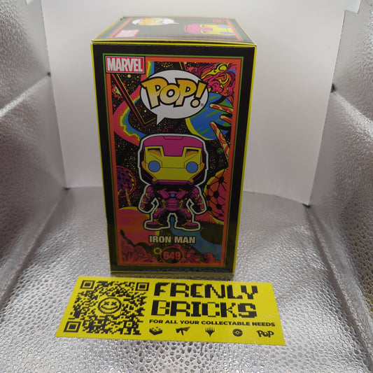 Special edition Marvel: Blacklight - Iron Man Funko Pop! Vinyl Figure #649 FRENLY BRICKS - Open 7 Days