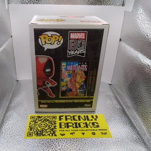 DEADPOOL Metallic Funko Pop! Vinyl #590 Special Edition FRENLY BRICKS - Open 7 Days