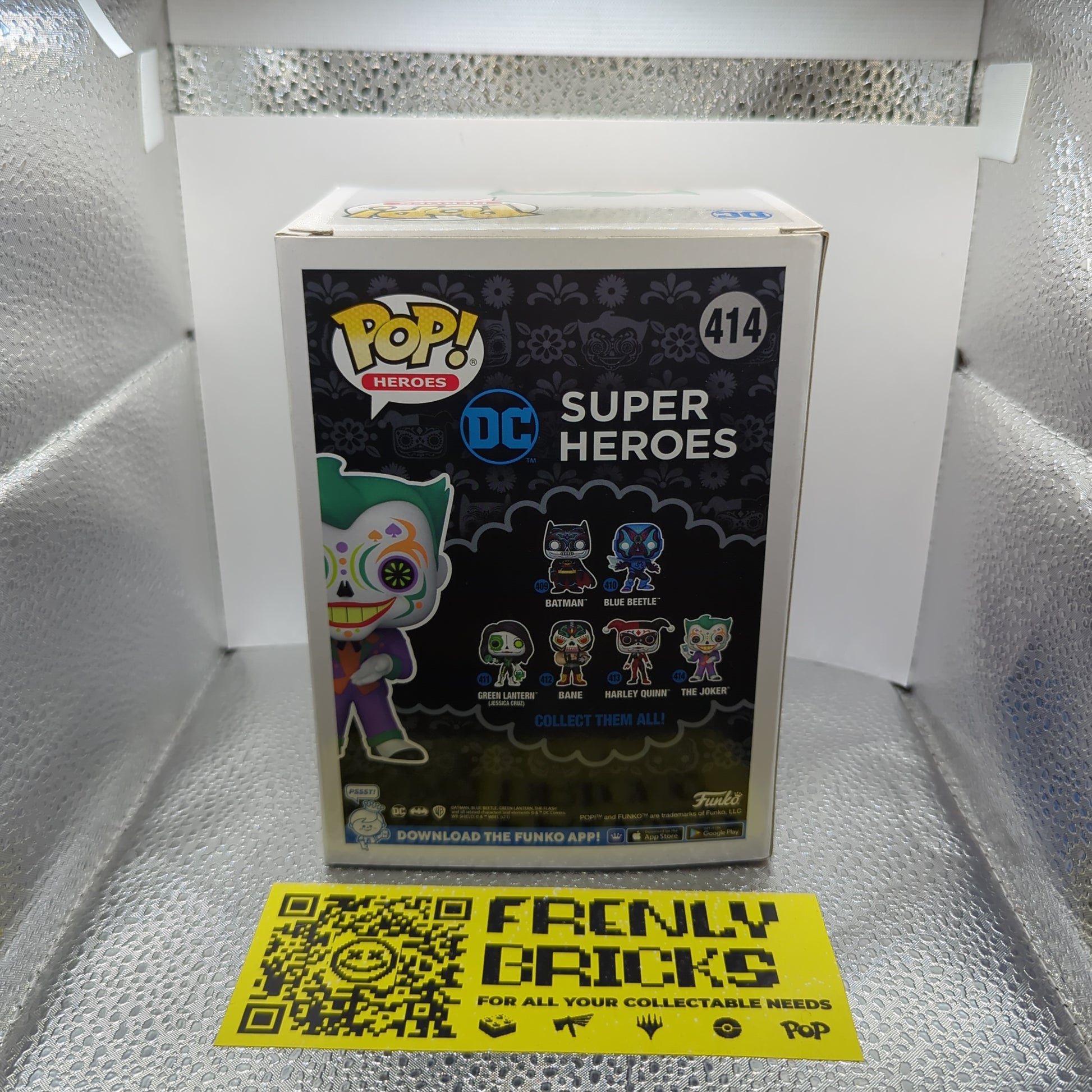 Joker Glow In The Dark Special Edition Funko Pop! Vinyl #414 DC Superheroes FRENLY BRICKS - Open 7 Days