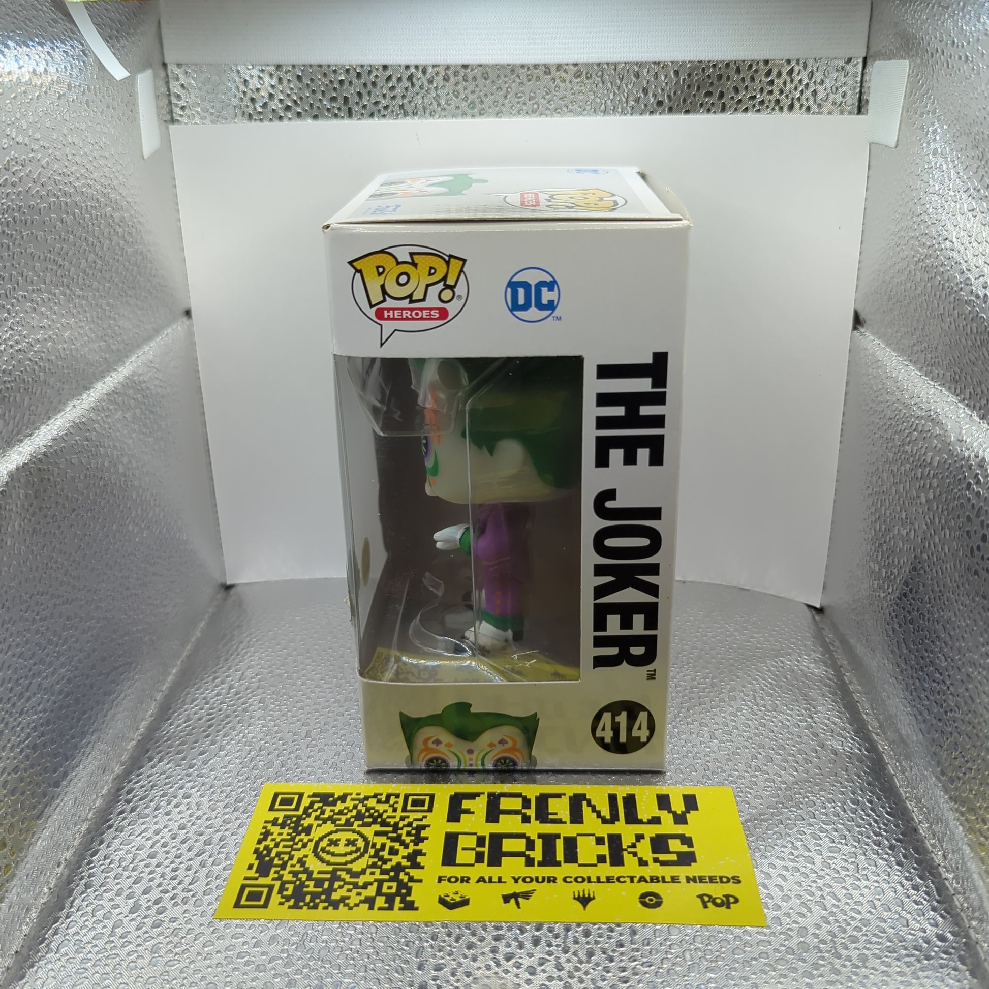 Joker Glow In The Dark Special Edition Funko Pop! Vinyl #414 DC Superheroes FRENLY BRICKS - Open 7 Days