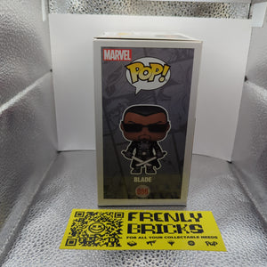 Blade 886 in Protector Pop Vinyl Funko Marvel Summer Convention 2021 FRENLY BRICKS - Open 7 Days