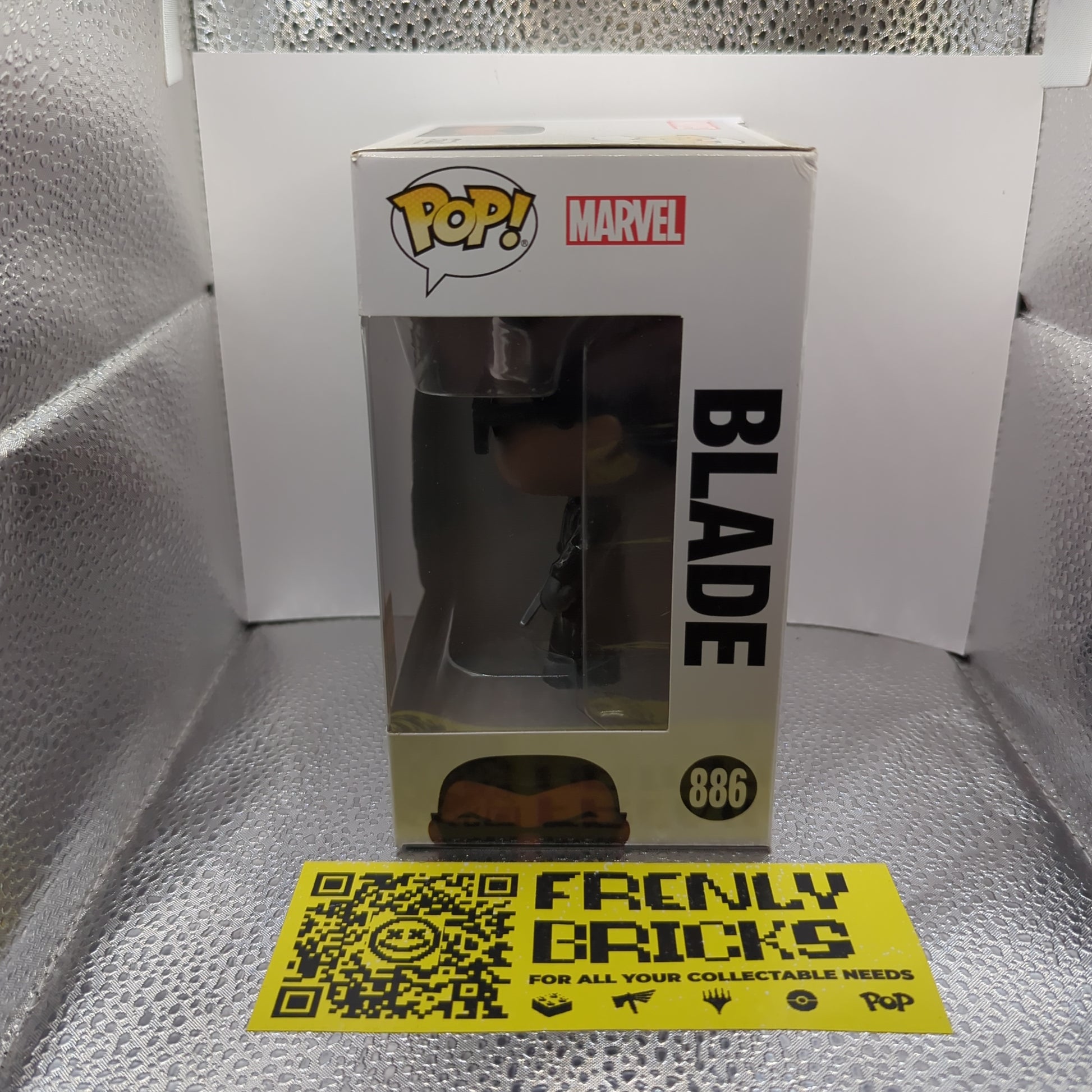 Blade 886 in Protector Pop Vinyl Funko Marvel Summer Convention 2021 FRENLY BRICKS - Open 7 Days