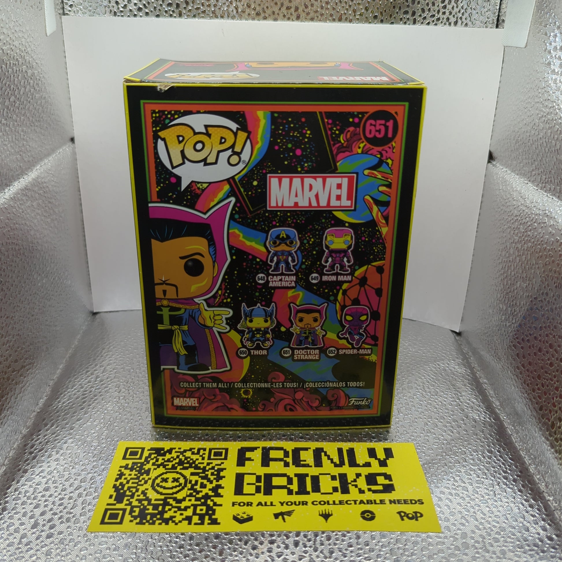 Marvel Doctor Strange LIMITED EDITION (Black light) Funko Pop! Vinyl Figure #651 FRENLY BRICKS - Open 7 Days