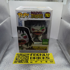 Marvel Funko Pop - Zombie Morbius - Marvel Zombies - ECCC Exclusive - No. 763 FRENLY BRICKS - Open 7 Days