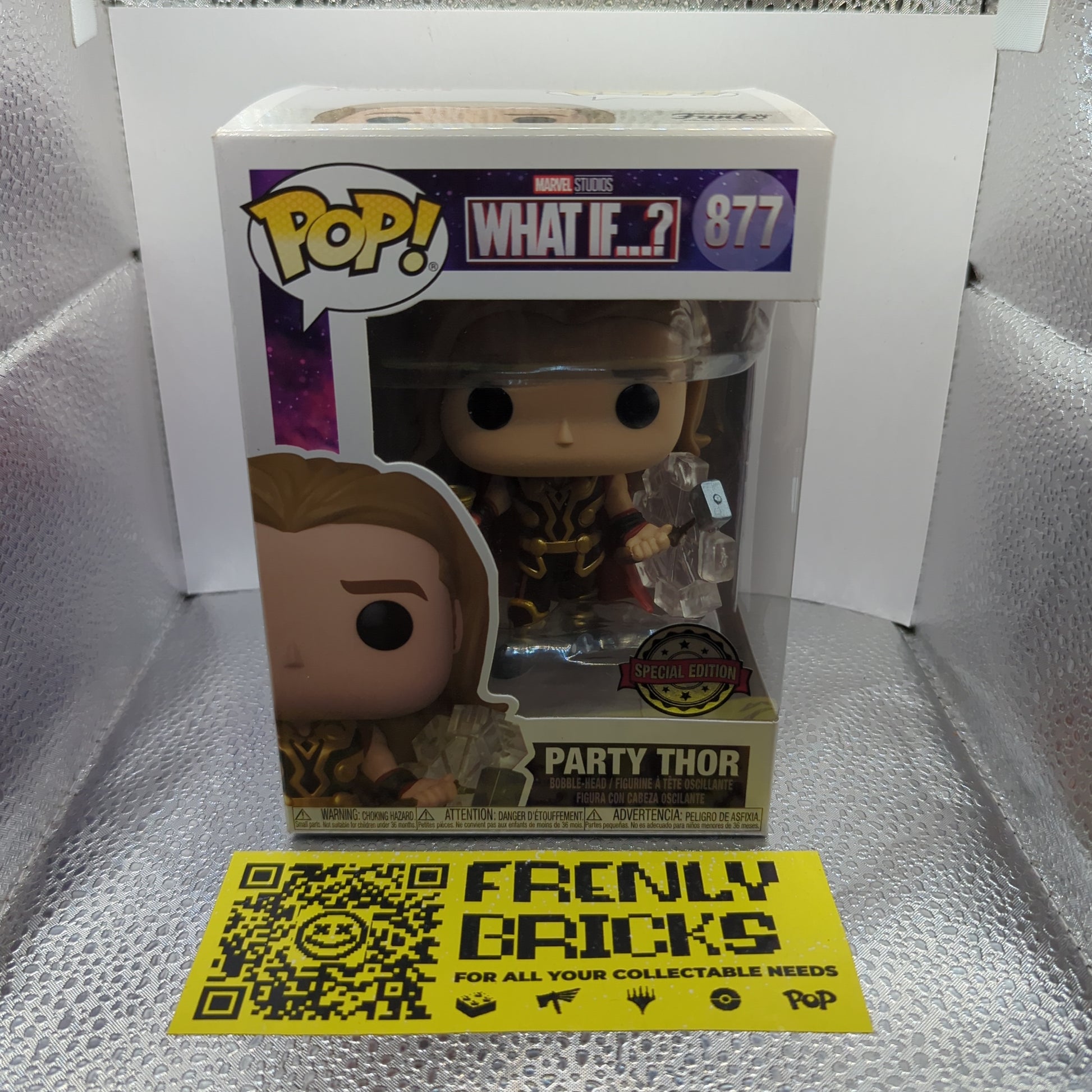 What If…? Party Thor Pop 877 Vinyl Special Edition FRENLY BRICKS - Open 7 Days