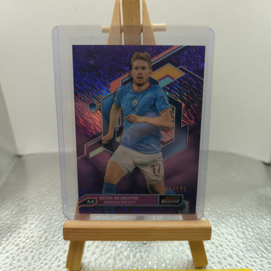 2022 Finest UEFA Club Competitions Purple Shimmer Refractor /199 Kevin de Bruyne FRENLY BRICKS - Open 7 Days