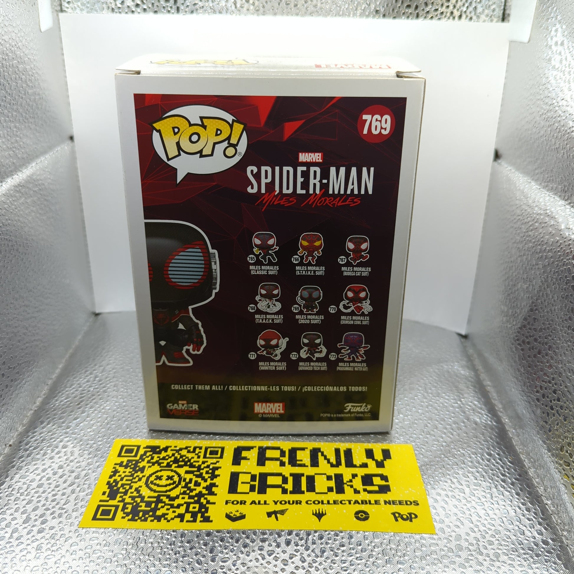 Marvel’s Spider Man Miles Morales Miles Morales in 2020 Suit Pop! Vinyl Figure FRENLY BRICKS - Open 7 Days