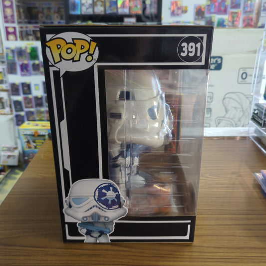 Funko POP Vinyl - Star Wars - Stormtrooper - #391 - 10" Inch Blue & White SE FRENLY BRICKS - Open 7 Days