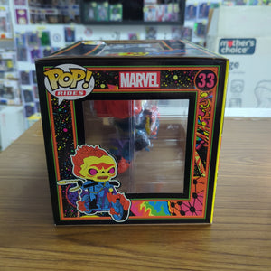 Funko Pop! Rides Marvel Ghost Rider #33 Black Light Funko Shop Exclusive FRENLY BRICKS - Open 7 Days