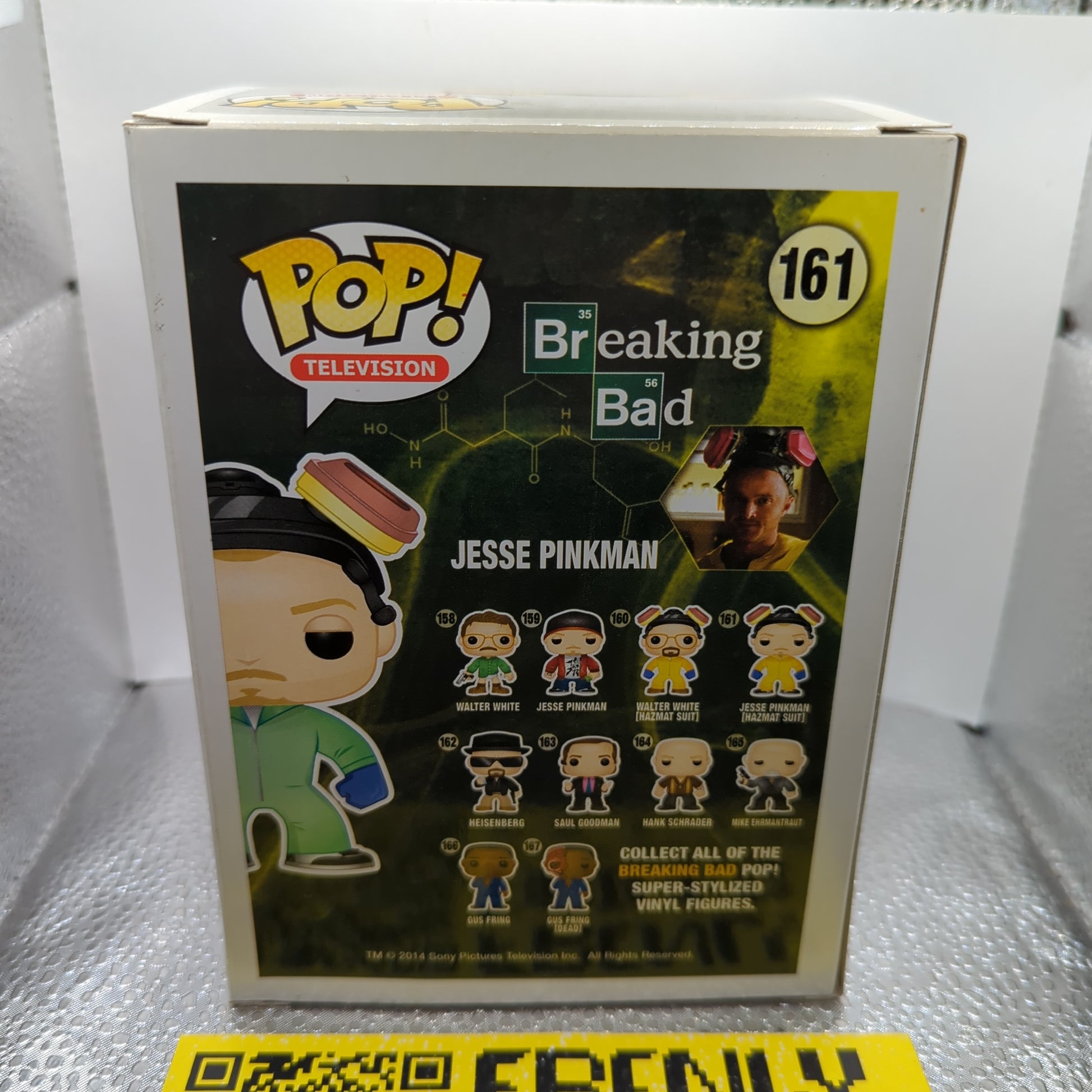 Pop! Vinyl Breaking Bad - 161 Jesse Pinkman FRENLY BRICKS - Open 7 Days