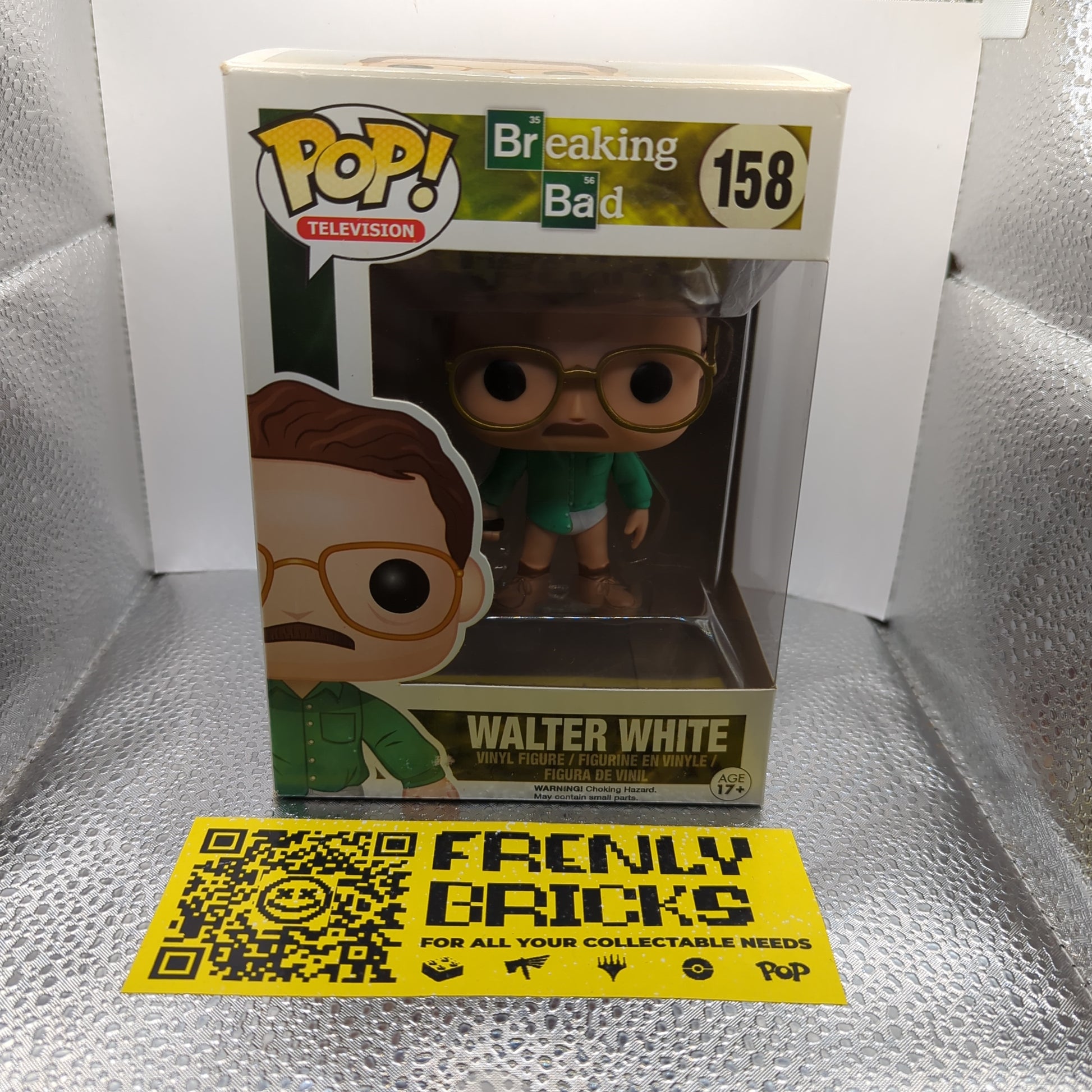 Funko Pop! Vinyl - Breaking Bad - Walter White #158 FRENLY BRICKS - Open 7 Days