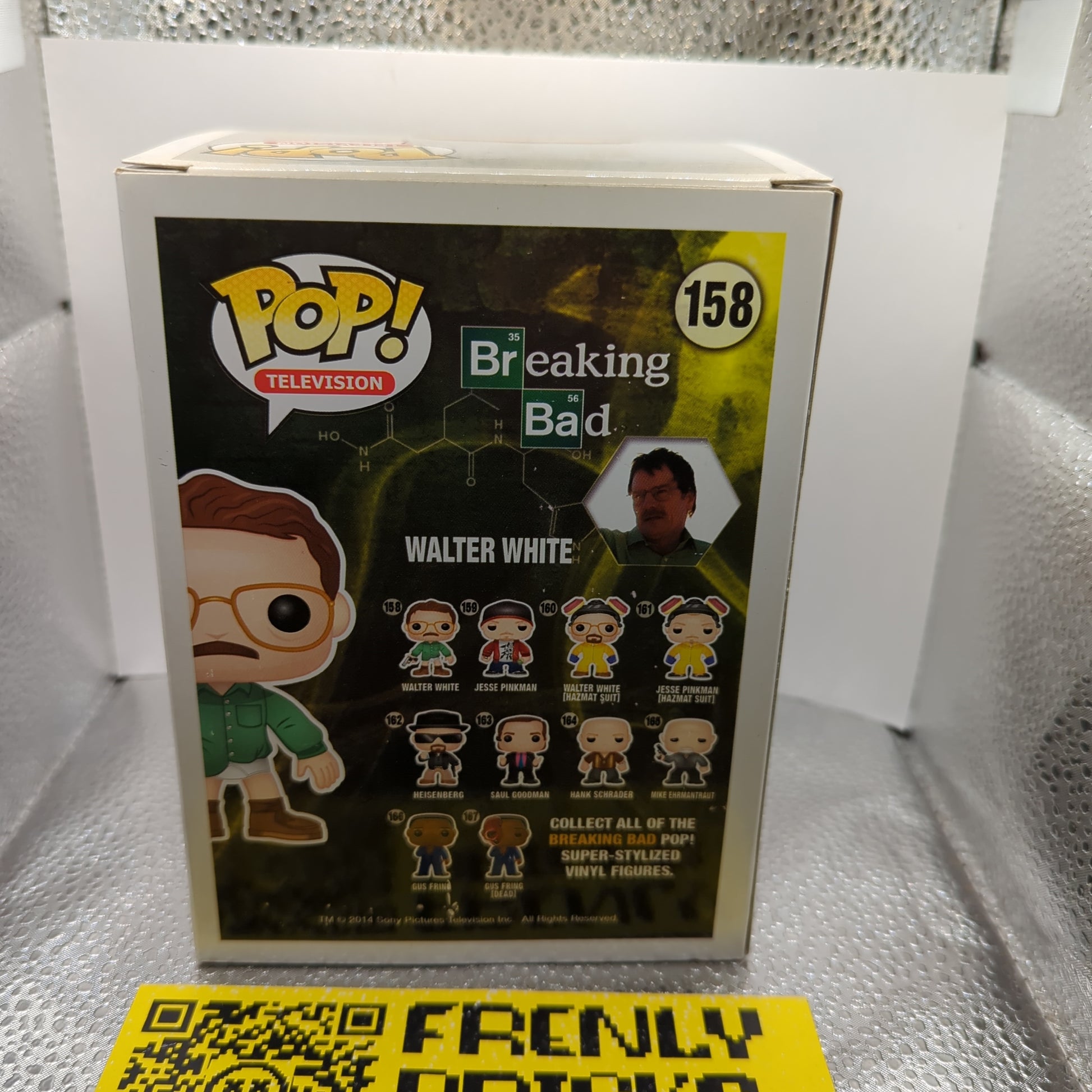 Funko Pop! Vinyl - Breaking Bad - Walter White #158 FRENLY BRICKS - Open 7 Days