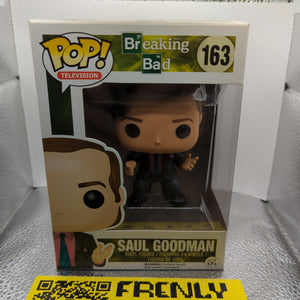 Funko Pop Vinyl - Breaking Bad - Saul Goodman #163 FRENLY BRICKS - Open 7 Days