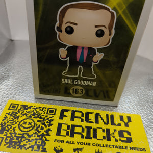 Funko Pop Vinyl - Breaking Bad - Saul Goodman #163 FRENLY BRICKS - Open 7 Days