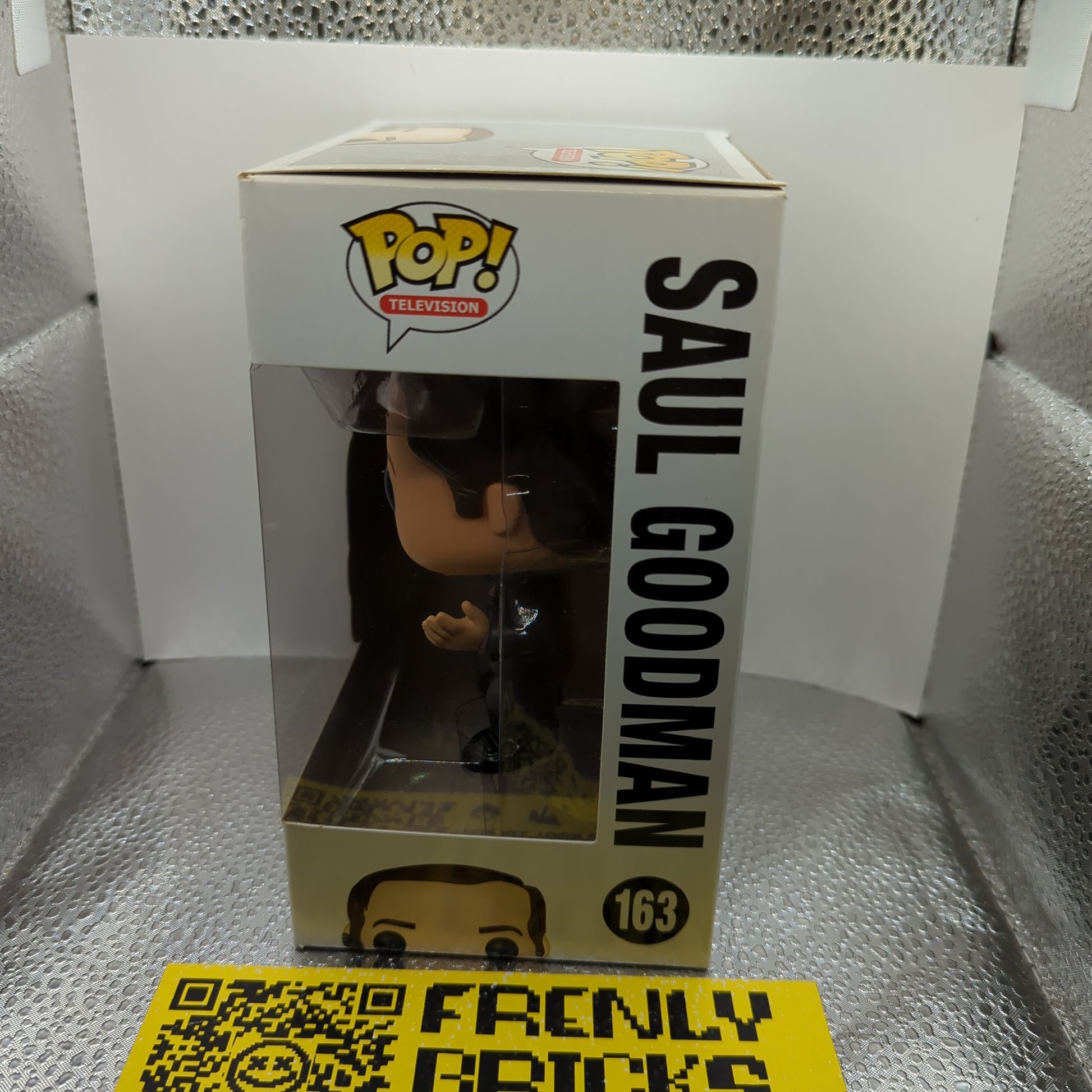 Funko Pop Vinyl - Breaking Bad - Saul Goodman #163 FRENLY BRICKS - Open 7 Days