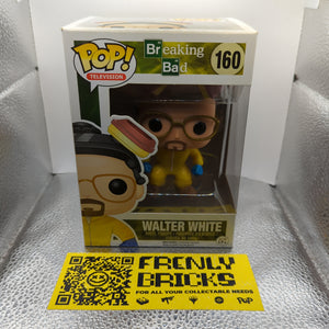 Funko Pop Vinyl - Breaking Bad - Walter White #160 (Yellow) FRENLY BRICKS - Open 7 Days