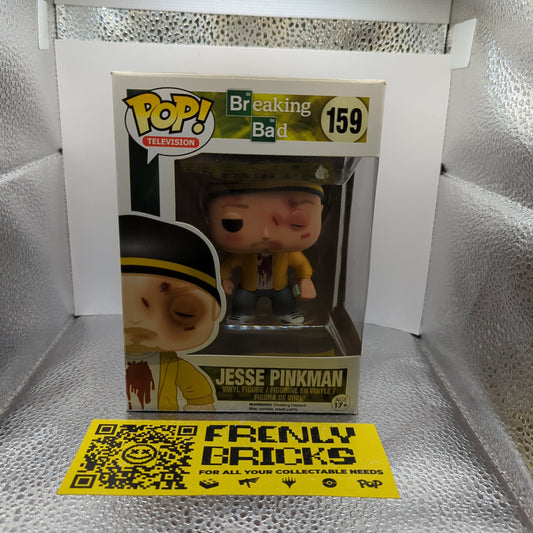 Funko Pop- Breaking Bad Jesse Pinkman Beat Up #159 FRENLY BRICKS - Open 7 Days