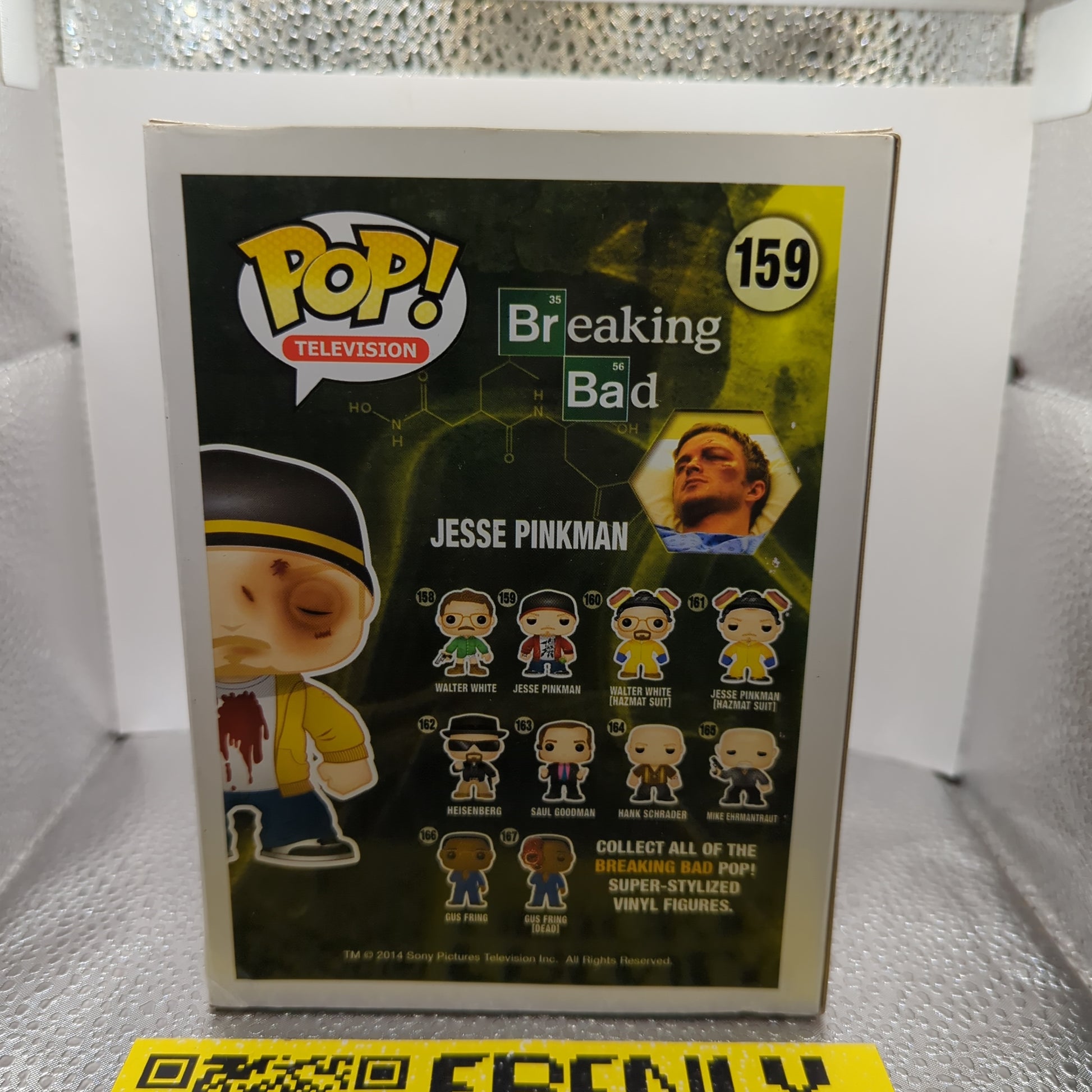 Funko Pop- Breaking Bad Jesse Pinkman Beat Up #159 FRENLY BRICKS - Open 7 Days