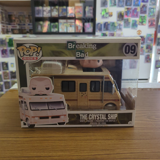 Funko POP Rides! Breaking Bad: The Crystal Ship #09 FRENLY BRICKS - Open 7 Days