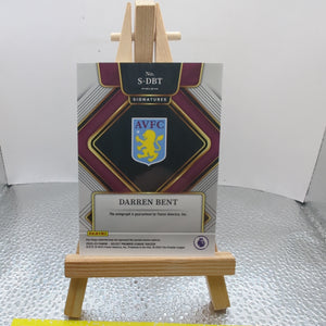 DARREN BENT Aston Villa Auto Prizm 2022-23 Panini Select EPL Soccer FRENLY BRICKS - Open 7 Days