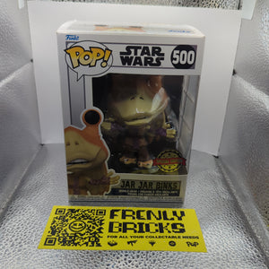 Jar Jar Binks Pop! Vinyl  #500 Star Wars: The Clone Wars FRENLY BRICKS - Open 7 Days