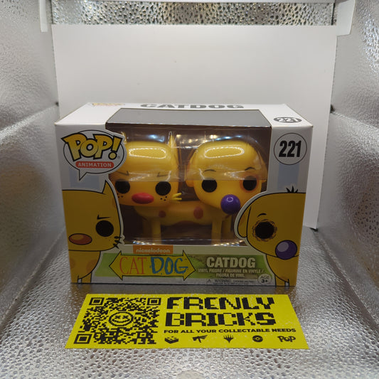 CatDog Pop 221 - Cat Dog  Funko Pop! Vinyl 2017 Vaulted FRENLY BRICKS - Open 7 Days