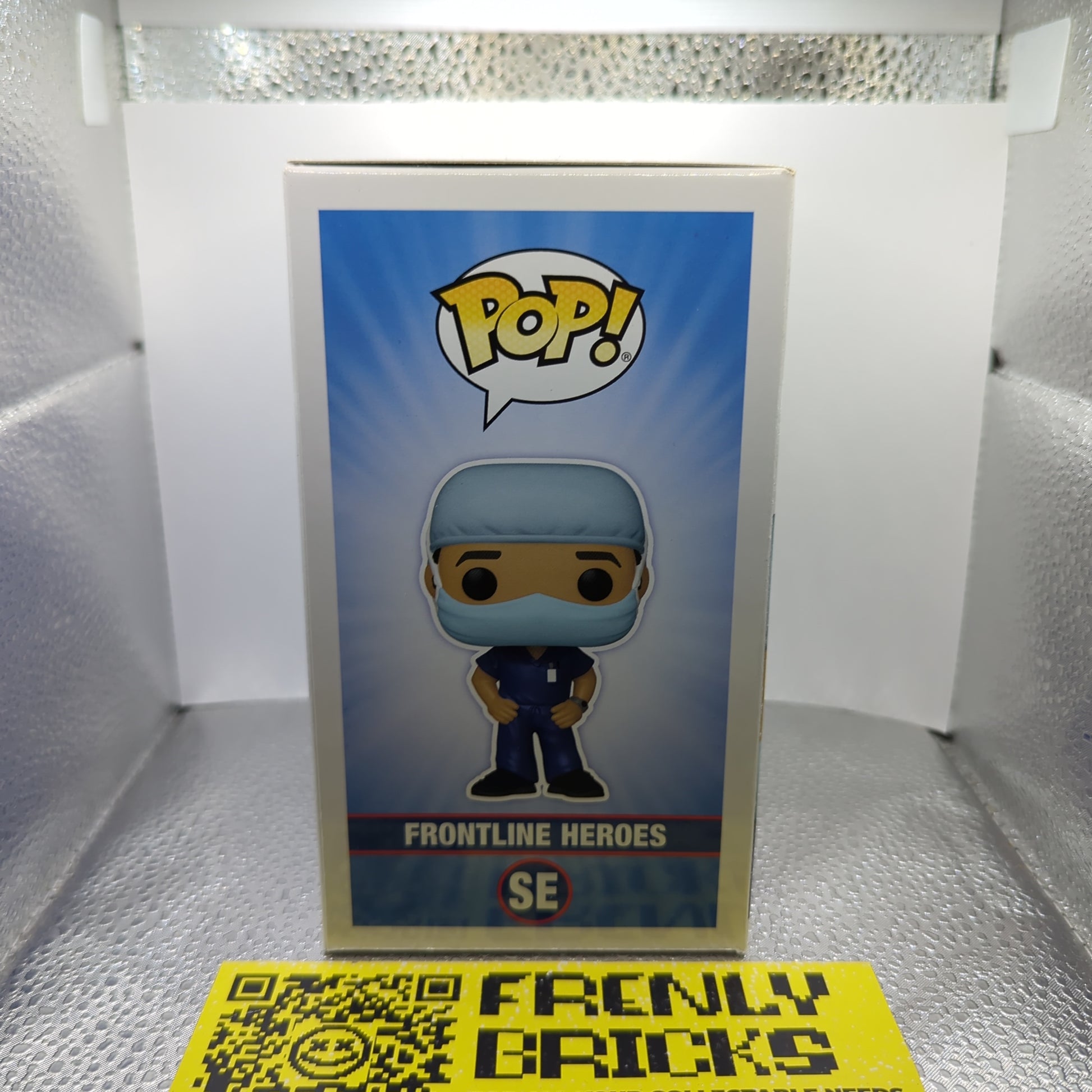 Funko POP Frontline Heroes SE Male Nurse Vinyl Figure FRENLY BRICKS - Open 7 Days