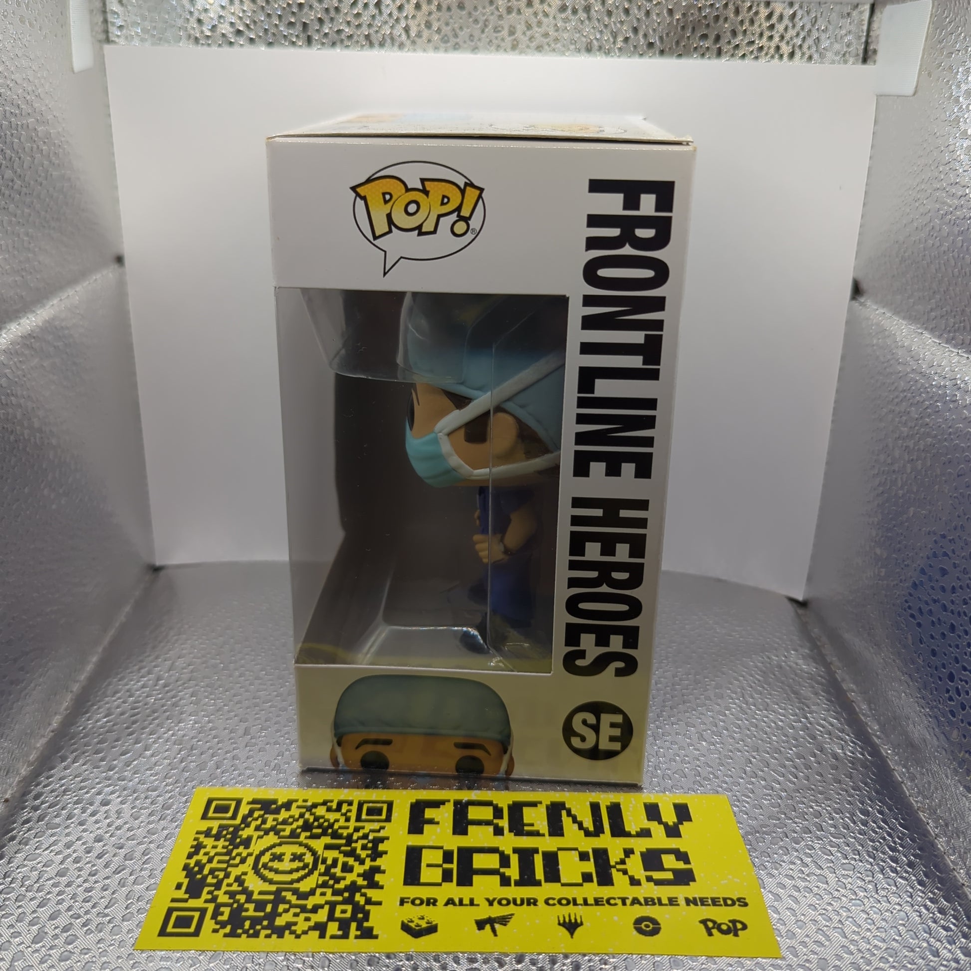 Funko POP Frontline Heroes SE Male Nurse Vinyl Figure FRENLY BRICKS - Open 7 Days