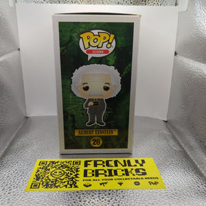 Albert Einstein Funko Pop! Vinyl #26 FRENLY BRICKS - Open 7 Days