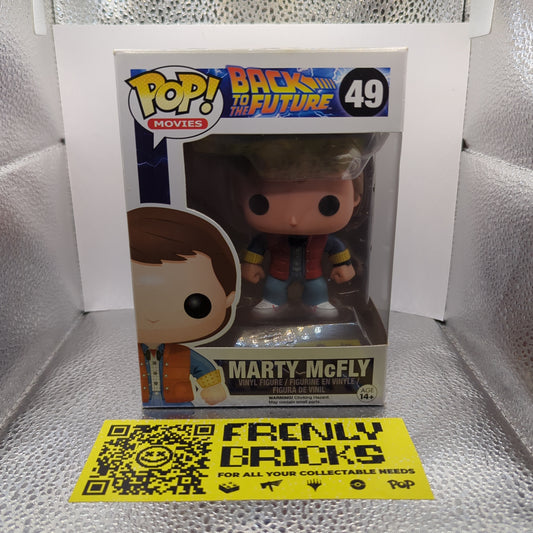 MARTY McFLY - BACK TO THE FUTURE #49 MOVIES Funko POP! Vinyl Figure BNIB FRENLY BRICKS - Open 7 Days