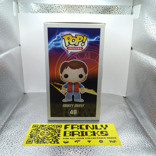 MARTY McFLY - BACK TO THE FUTURE #49 MOVIES Funko POP! Vinyl Figure BNIB FRENLY BRICKS - Open 7 Days