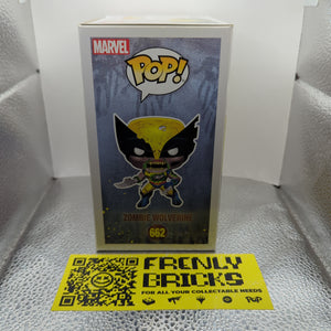 Marvel Zombies - Wolverine Zombie Glow in the Dark Pop! Vinyl Figure #662 FRENLY BRICKS - Open 7 Days