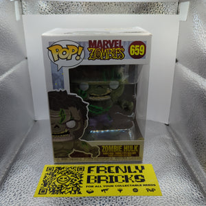 Marvel Zombies - Hulk Zombie Pop! Vinyl Figure #659 FRENLY BRICKS - Open 7 Days