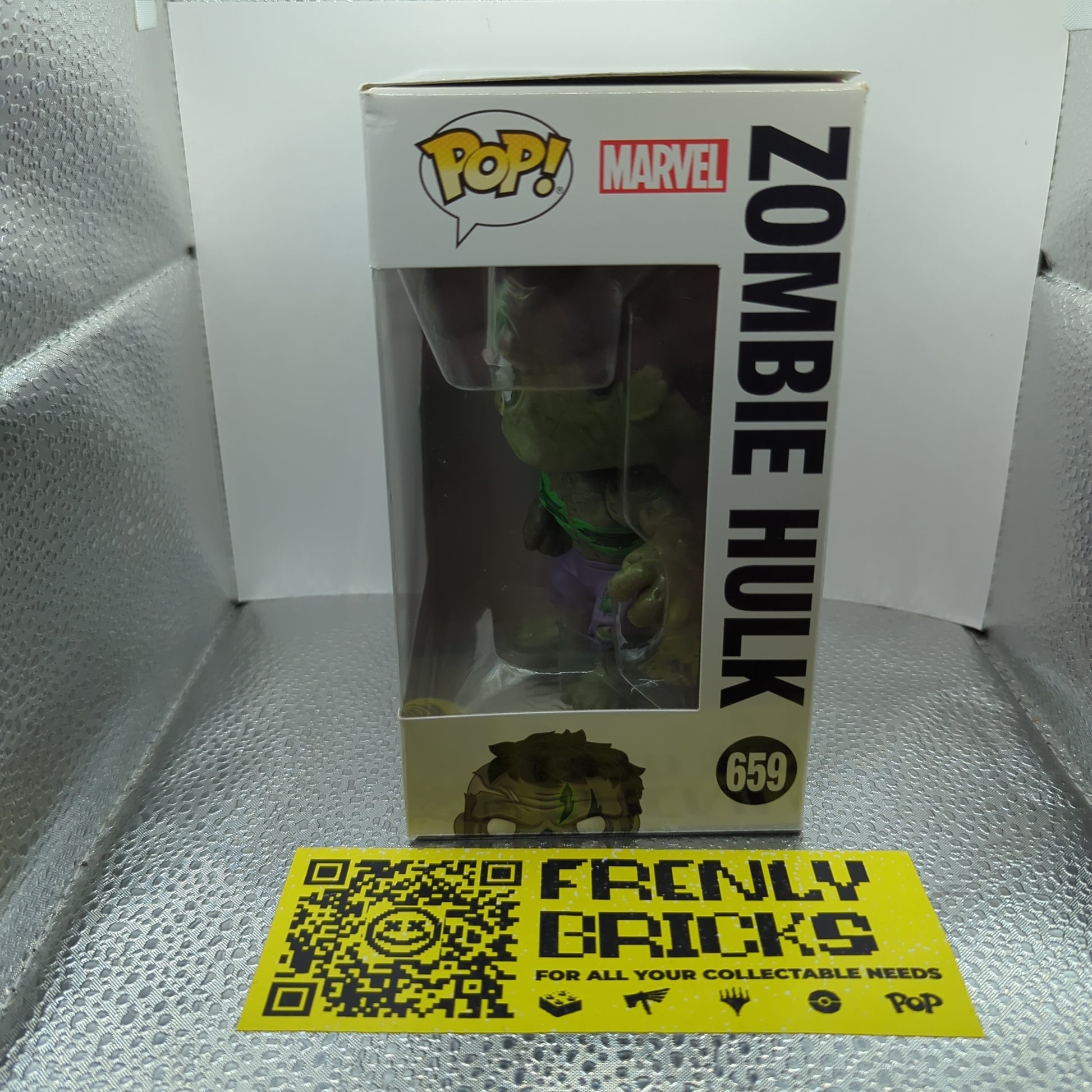 Marvel Zombies - Hulk Zombie Pop! Vinyl Figure #659 FRENLY BRICKS - Open 7 Days