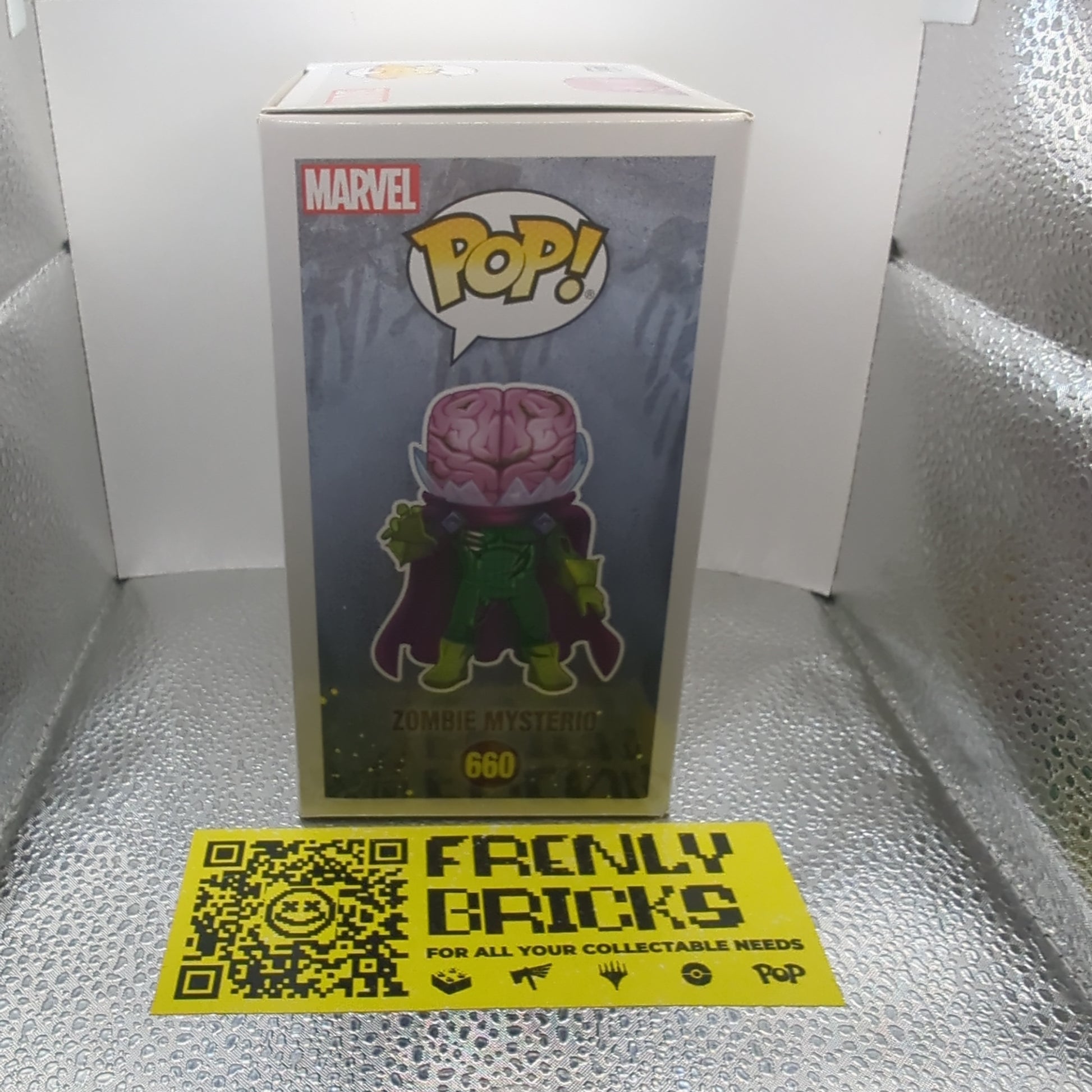 Funko Pop Zombie Mysterio 660 Marvel Zombies Vinyl Figure FRENLY BRICKS - Open 7 Days