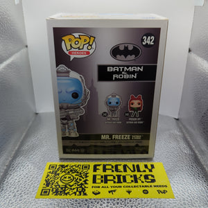 Batman & Robin (1997) - Mr. Freeze Funko Pop! Vinyl Figure 342 FRENLY BRICKS - Open 7 Days